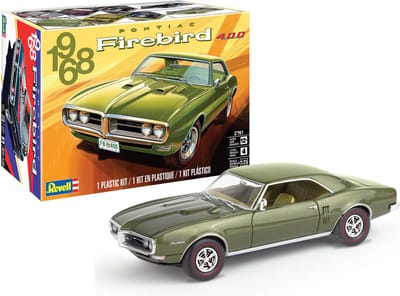 Revell Modelbouwpakket Auto - 14545 1968 Pontiac Firebird 400 - Amerikaanse Auto Plastic - 1:25 - Modelbouw