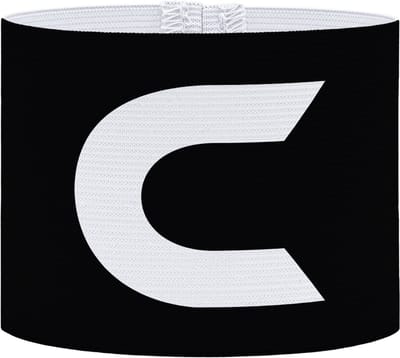 Aanvoerdersband - Zwart C - Senior