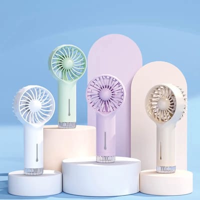 Handventilator – Groen - Mist – Nano Mist – Spray - Fan - Oplaadbaar - 14500 mAh - 3 Standen - Ventilator - Usb Oplaadbaar – Groen