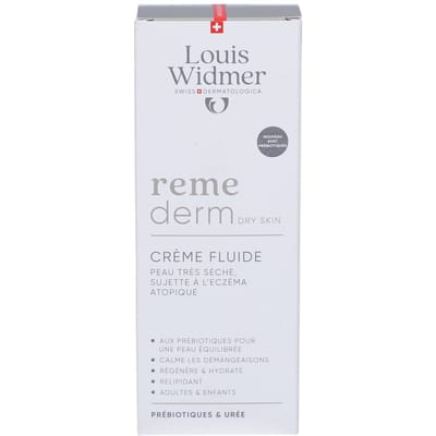 Louis Widmer Remederm Dry Skin Creme Fluide Probiotic Licht Geparfumeerd 200 Crème