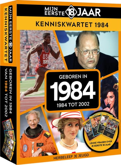Tucker's Fun Factory Mijn eerste 18 jaar Kenniskwartet 1984 (België)