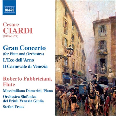 Roberto Fabbriciani, Massimiliano Damerini, Stefan Fraas - Ciardi: Flute Concerto | Solo Flute Works (CD)
