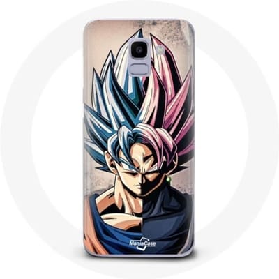 Hoesje voor Samsung Galaxy J6 2018 Manga Dragon Ball Anime Veelkleurig