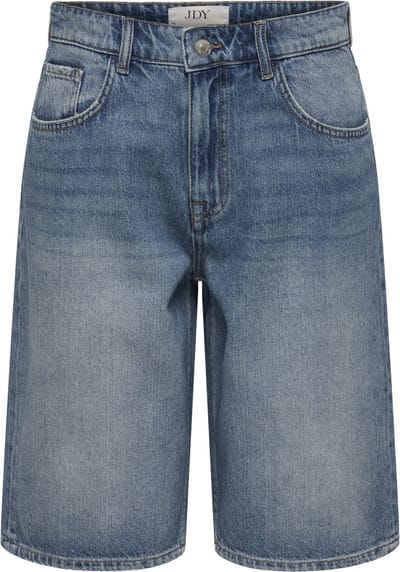 Jacqueline de Yong Broek Jdylina Mw Bermuda Shorts Dnm 15370643 Medium Blue Dames Maat - S