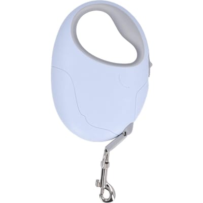 Intrekbare Hondenriem Automatisch Trekkoord Telescopische Tractor Hondentape Antislip Handvat voor white