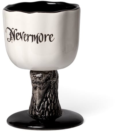 Alchemy - Nevermore Goblet Mok/beker - Wit/Zwart
