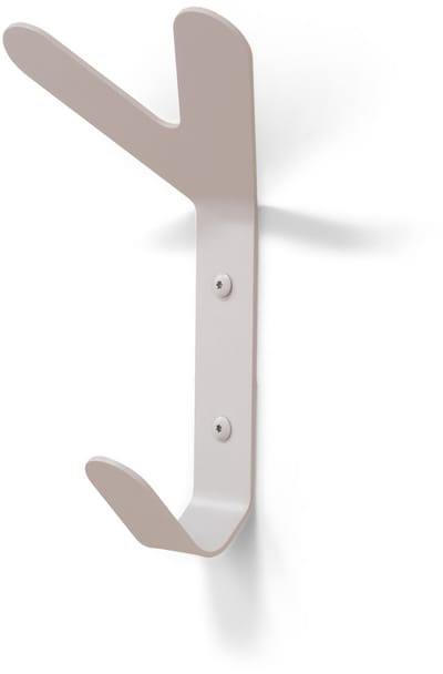 Spinder Design kapstok Frondo Haak - Silky Taupe - 3 haken - Staal
