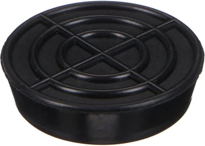 Rubberen Krik Pad - Reserveonderdeel - Bescherming Krik - Duurzaam Rubber - 45mm Diameter - Zwart