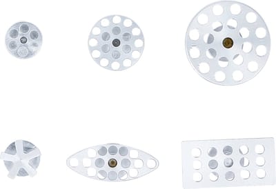 BGS Uitdeukpads voor BGS 865 6 delig