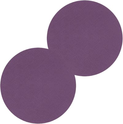 Yoga Kniebeschermers - Kniekussens Fitness - Comfortabel Trainen - Verdikt Antislip Ontwerp - 18x18x1 cm - Paars