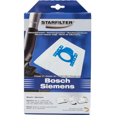 Starfilter St&oslash;vsugerpose Bosch Siemens 4 st