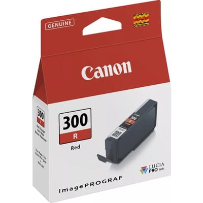 Canon PFI-300R inktcartridge rood (origineel)