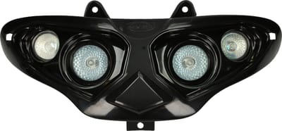 Mokix Koplamp Gilera Runner - tot 2005 - zwart - inclusief lampen