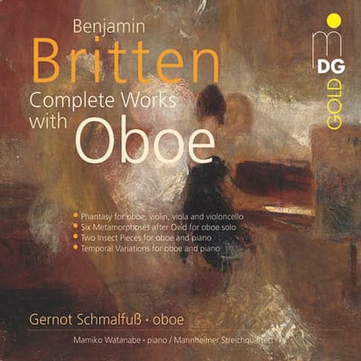 Gernot Schmalfuß, Mamiko Watanabe, Mannheimer Streichquartett - Britten: Complete Works With Oboe (CD)