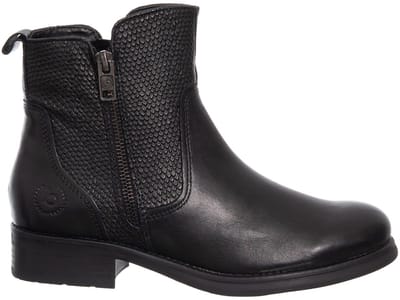 Bugatti dameslaarzen natuurlijk leer Stiefelette zwart - 42