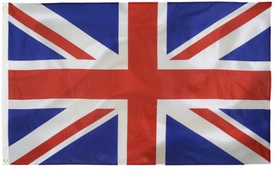 Dailygoods- Britse Vlag 3x5FT - Hoogwaardige Vlag - Duurzaam Polyester - Binnen/Buiten Gebruik - Vlaggenmast - Lichtgewicht Materiaal