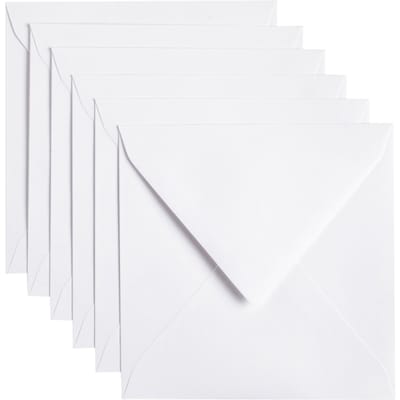 Papicolor Original Envelop Recycled Wit  6 stuks 140 x 140 mm