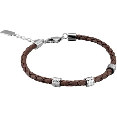 Just Cavalli Armband JCBR50020100 Heren Leather 200mm x 5mm