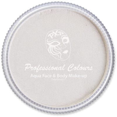 Aqua face & body paint Pearl White 30 gram