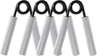Onderarmtrainer en gripkrachtset - 4-pack met 50-200 kg weerstand