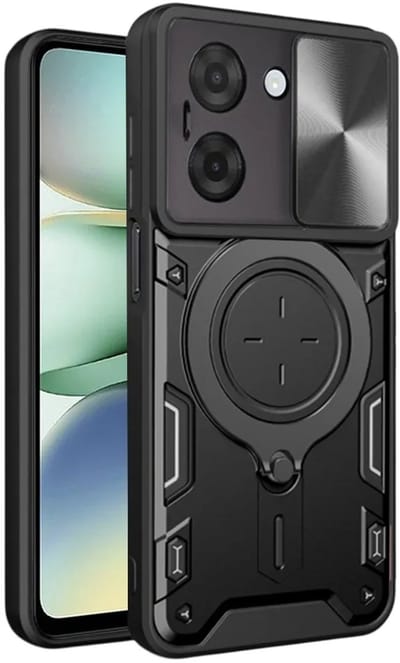 Hoesje geschikt voor Xiaomi Redmi A5 171.7mm - Techsuit CamGuard Pro Back Cover - Zwart