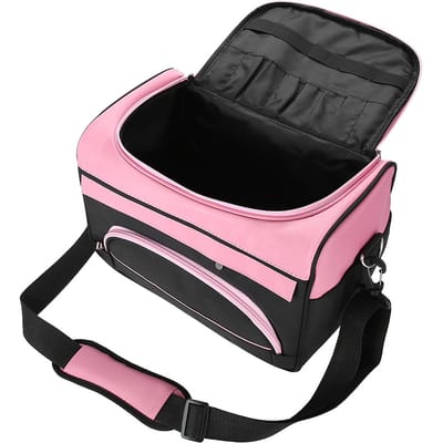 Grote Capaciteit Pro Kappers Haarapparatuur Salon Tool Draagtas Reisopslag Roze