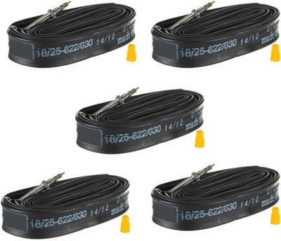 Racefiets Binnenband 28 Inch (700c) - Geschikt voor 18-25mm Banden - Presta Ventiel - 5 Stuks