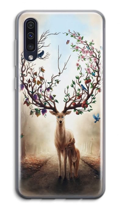 Case Company® - Hoesje geschikt voor Samsung Galaxy A50 hoesje - Seasons Change - Soft Cover Telefoonhoesje - Bescherming aan alle Kanten en Schermrand