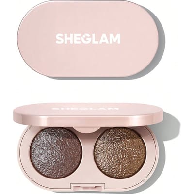 Prismalight Baked Gelee Oogschaduw Duo-05 Starlight Veil Merk Beauty Cosmetica Make-Up Voor Vrouwen En Meisjes
