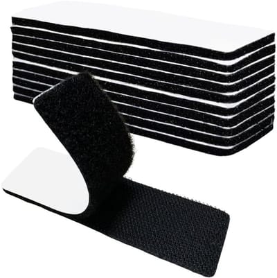 10 Pairs Dubbelzijdige Lijmstrips 3 x 10cm - Sterke Herbruikbare Plakband voor Thuis en Kantoor, Ideaal voor Meubels en Decoratie