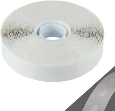 Plakpunten Rol - Lijmstippen - Verpakking Sluiten - Verwijderbaar - 10 mm Diameter - Transparant