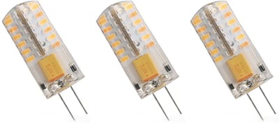 Spectrum LED Insteeklampje G4 2W - 12V - 165 Lumen - 3000K Warm wit - Gezellig licht - Energiezuinig - 3 stuks