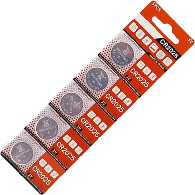 Lithium Knoopcel Batterijen - CR2025 Energiebron - Apparaten Voeden - Stabiele 3V Output - 20mm Diameter