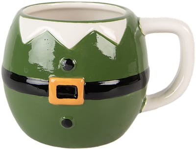 Clayre & Eef Mok Kerstman 450 ml Groen Keramiek