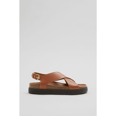 & Other Stories Susanne Sandal Brown Maat: 36 | Sandalen Outlet | Dames | Bruin