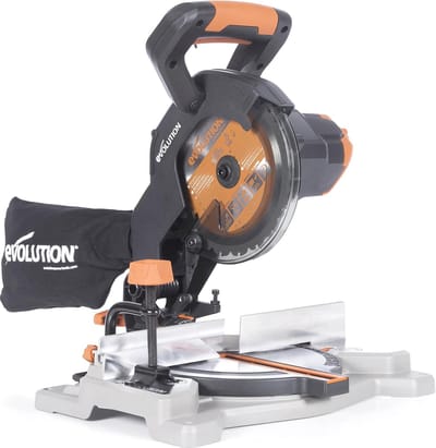 Accuverstek- en afkortzaag - 185 mm TCT-zaagblad, 850 W, 45° snedes