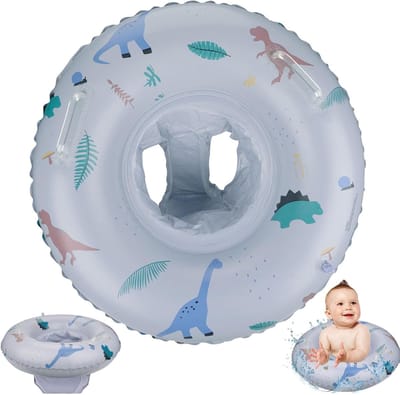 Baby-drijver, baby-zwemband, drijvende kinderzwemband met zitting – opblaasbare baby-drijver voor 6 maanden tot 3 jaar.L