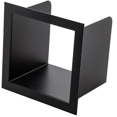 DutchLine - Losse Inbouw Reserve Rolhouder - 160*160*122 – Mat zwart