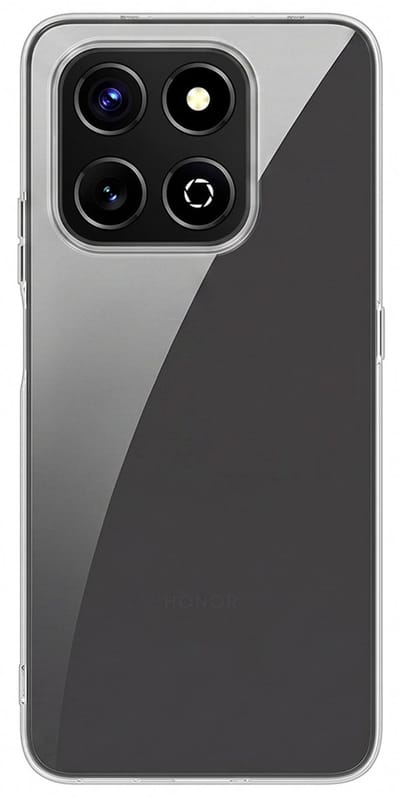 Bigben Connected, Hoesje geschikt voor Honor 400 Smart - 2-in-1 Set Flexibel met Tempered Glass, Transparant