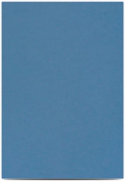 Papiervellen Knutselkarton - Knutselpapier Kleurkarton - Creatief Knutselen Ontwerpen - Volledig Door Gekleurd - DIN A4 225 g/m² - Blauw