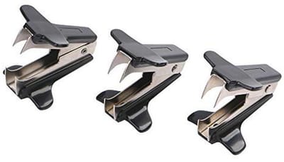 Brede Vingergreep Ontklemmer - 3 Stuks voor Standaard Nietjes