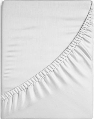 Linea - Hoeslaken - Katoensatijn - 450 TC - Katoen Satijn - 90x220 cm + 28 cm - Wit