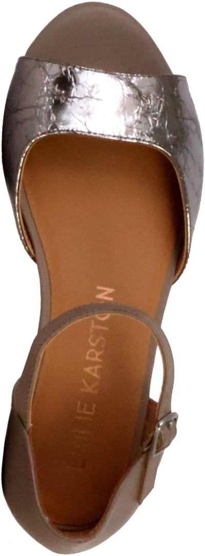 Axelle leren sandalen