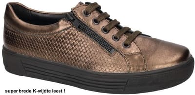 Solidus -Dames - brons - sneakers - maat 38.5