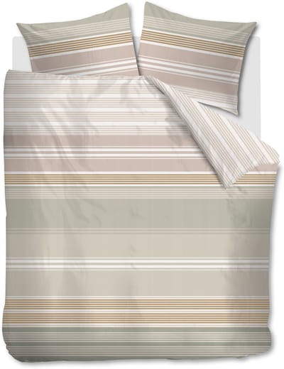 Ariadne at Home Mellow dekbedovertrek - Tweepersoons - 200 x 200/220 cm - Terra