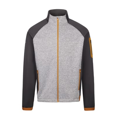 Trespass Heren AT300 Foxearth Full Zip Fleecejack (Grijze Mergel)