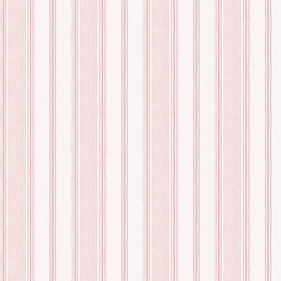 Laura Ashley Heacham Stripe Behang - Streep - 10mx52cm - Roze