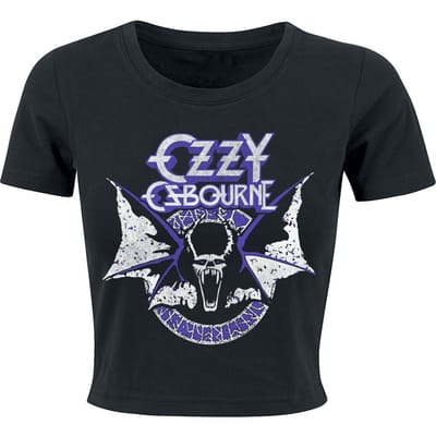 Ozzy Osbourne T-shirt - Bat - S tot 3XL - voor Vrouwen - zwart
