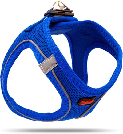 Tailpetz - Air-Mesh Harness - Hondenharnas - Hondentuig - Hondentuigje Kleine Hond - Y Tuig Hond - Harnas Hond - Anti Trek Tuig Hond - Reflecterend - Maat 2XS - Sax