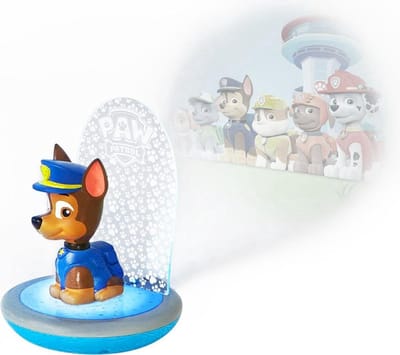 Paw Patrol Chase Magic Bedside Night Light Torch and Projector